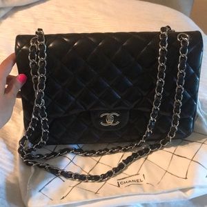 Chanel Quilted Lambskin Classic Double Flap Bag